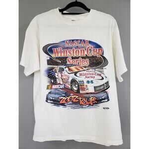 Vintage Winston Cup Series 2002 Season‎ Shirt NASCAR Size XL Checkered Flag